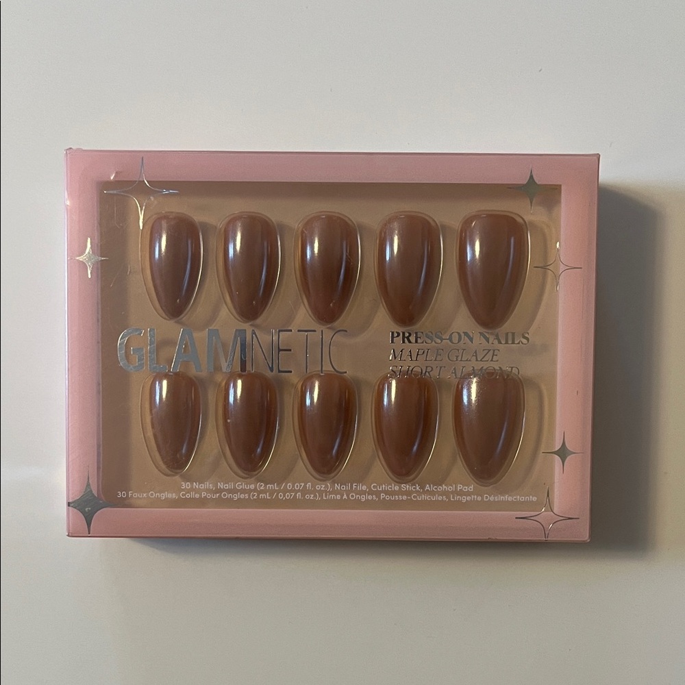 Glamnetic Maple Glaze Press-On Nails